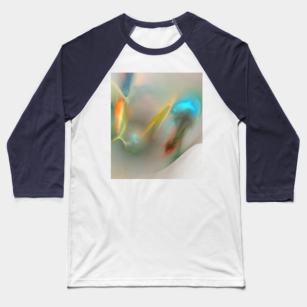 Northern Lights Baseball T-Shirt by menessie